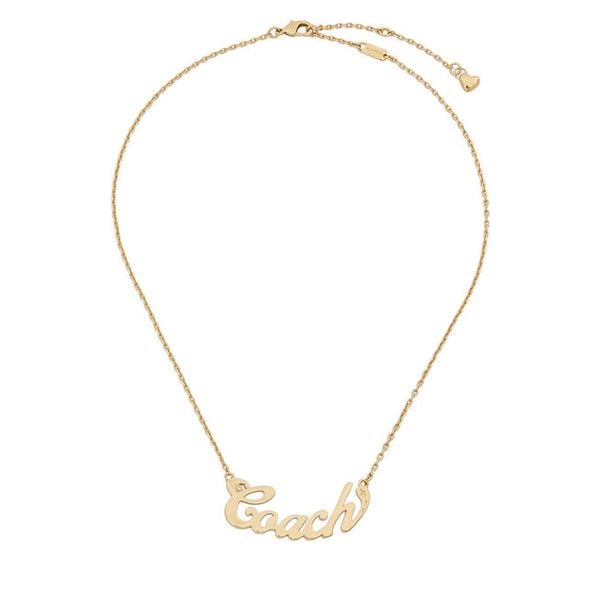 Naszyjnik Coach. Żółte naszyjniki Coach, złote. Za 489,99 zł.