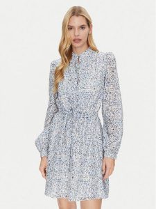 Guess Sukienka koktajlowa W5GK07 WH4K2 Kolorowy Regular Fit. Kombinezony Guess, m, z aplikacjami, z syntetyku, wizytowe, bez kołnierzyka, bez ramiączek. Za 609,99 zł.