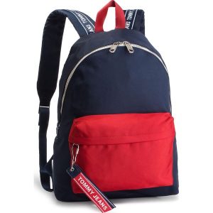 Plecak TOMMY JEANS - Tju Logo Tape Backpack AU0AU00491 901. Plecaki marki Tommy Jeans. Za 449,00 zł.