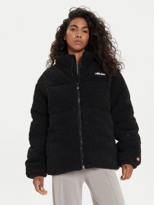 Ellesse Kurtka zimowa Berghutte SGX20918 Czarny Regular Fit. Czarne kurtki Ellesse, na zimę, bez wzorów, z syntetyku, bez kaptura. Za 389,99 zł.