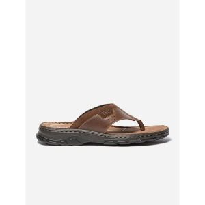 Klapki TBS Jaffare. Brązowe klapki Tbs, bez wzorów, bez obcasa. Za 308,00 zł.