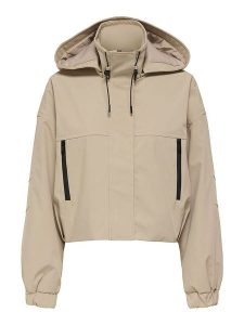 ONLY Kurtka przejściowa w kolorze beżowym rozmiar: XS. Brązowe kurtki ONLY, xs, bez wzorów, bez kaptura. Za 122,67 zł.