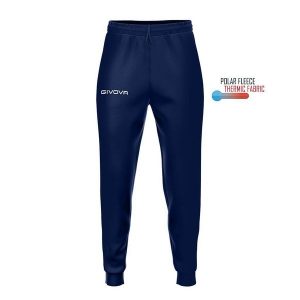 Givova One Navy Spodnie Sportowe 4xl - Oddychające i Elastyczne. Niebieskie spodnie sportowe Givova, xl, bez wzorów, na fitness i siłownię. Za 87,47 zł.