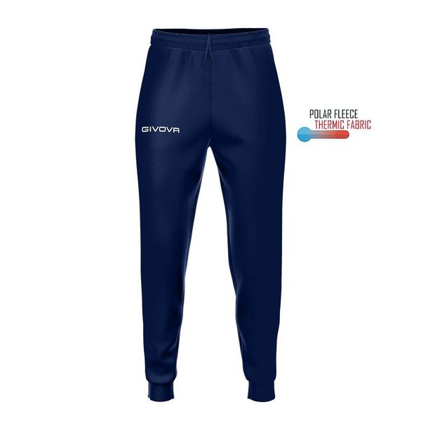 Givova One Navy Spodnie Sportowe 4xl - Oddychające i Elastyczne. Niebieskie spodnie dresowe Givova, xl, bez wzorów. Za 87,47 zł.