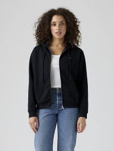 Levi's Bluza w kolorze czarnym rozmiar: S. Czarne bluzy Levi's®, s, bez wzorów, bez kaptura. Za 134,95 zł.