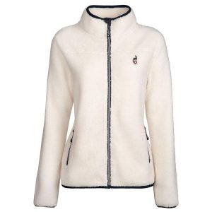 Bluza Polarowa damska AULP SARRA Oddychająca Ciepła. Brązowe bluzy Aulp, na zimę, bez wzorów, z polaru, bez kaptura. Za 299,99 zł.
