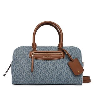 Torebka MICHAEL Michael Kors. Niebieskie kuferki MICHAEL Michael Kors, bez wzorów, bez dodatków. Za 1 369,00 zł.