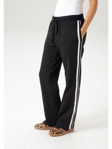 Aniston Spodnie dresowe w kolorze czarnym rozmiar: 38. Czarne spodnie dresowe Aniston, bez wzorów, z dresówki. Za 43,47 zł.