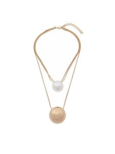 Weekend Max Mara Naszyjnik 2615751084650 Złoty. Żółte naszyjniki Weekend Max Mara, metalowe. Za 389,99 zł.