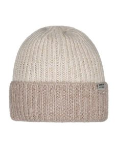 Barts Czapka "Dera" w kolorze kremowo-beżowym rozmiar: onesize. Brązowe czapki Barts, z aplikacjami. Za 79,03 zł.
