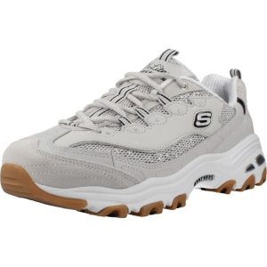 Buty SKECHERS D LITES STELLAR SHIMMER Beżowy. Brązowe buty trekkingowe Skechers, z syntetyku, bez zapięcia. Za 368,99 zł.