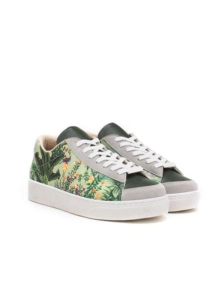 Goby Sneakersy w kolorze zielonym rozmiar: 39. Zielone trampki Goby, bez wzorów, bez zapięcia. Za 227,85 zł.