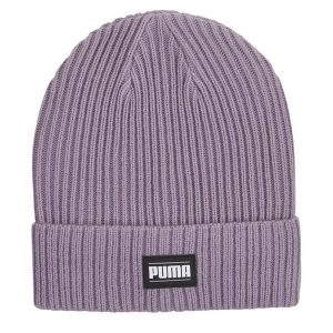 Czapka Prążkowana Akryl Z Mankietami Classic. Fioletowe czapki Puma, bez wzorów, prążkowane, sportowe. Za 110,99 zł.