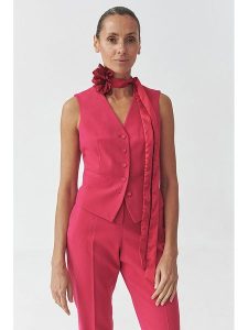 TATUUM Kamizelka w kolorze różowym rozmiar: 36. Różowe kamizelki Tatuum, bez wzorów, bez kołnierzyka, bez ramiączek, bez kaptura. Za 165,71 zł.