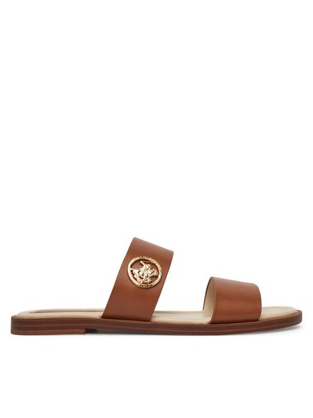 Beverly Hills Polo Club Klapki HY58110-1 Brązowy. Brązowe klapki Beverly Hills Polo Club, bez wzorów, ze skóry, bez obcasa. Za 139,99 zł.