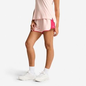 Spodenki fitness damskie Domyos. Szorty DOMYOS, bez wzorów, z materiału, sportowe. Za 34,99 zł.