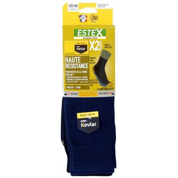 Skarpetki Rywan Kevi. Niebieskie skarpetki RYWAN, bez wzorów, z włókna. Za 113,50 zł.