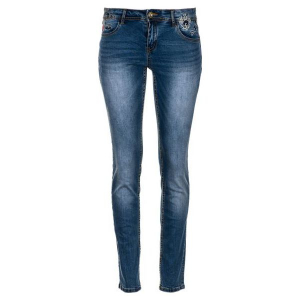 Desigual Jeansy Damskie Refriposas 30 Niebieski. Jeansy marki Desigual. W wyprzedaży za 335,00 zł.
