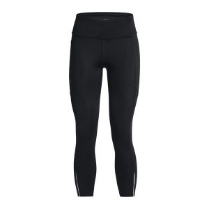 Legginsy do biegania damskie Under Armour Launch Ankle. Czarne legginsy Under Armour, bez wzorów. Za 179,99 zł.