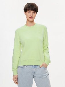 Calvin Klein Jeans Bluza Embro Badge J20J223085 Żółty Regular Fit. Żółte bluzy Calvin Klein Jeans, xs, bez wzorów, z bawełny, bez kaptura. Za 299,99 zł.