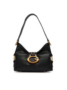 Guess Torebka Camden Mini HWBB93 08720 Czarny. Czarne torebki klasyczne Guess, z aplikacjami, ze skóry, bez dodatków. Za 589,99 zł.