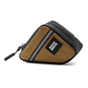 Torba trójkątna Rockbros na ramę rowerową 0,25 l. Czarne torebki klasyczne ROCKBROS, bez wzorów, bez dodatków. Za 49,99 zł.
