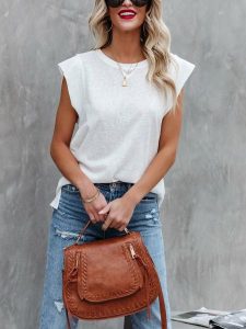 LA Angels Koszulka w kolorze białym rozmiar: L. Białe bluzki LA Angels, l, bez wzorów, bez kołnierzyka, bez ramiączek. Za 144,92 zł.