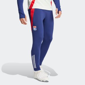 Spodnie piłkarskie treningowe ADIDAS Olympique Lyonnais 24/25. Spodnie dresowe ADIDAS, s, bez wzorów, z dresówki. Za 309,99 zł.