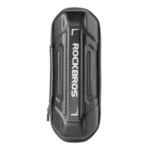 Torba rowerowa Rockbros do uchwytu na bidon. Czarne torebki klasyczne ROCKBROS, bez wzorów, bez dodatków. Za 59,99 zł.