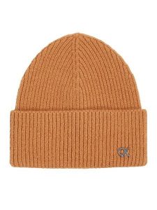 Calvin Klein Czapka K60K612592 Brązowy. Brązowe czapki Calvin Klein, bez wzorów, z wełny. Za 139,99 zł.