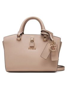 Guess Torebka HWVG96 55760 Beżowy. Brązowe torebki klasyczne Guess, z aplikacjami, ze skóry, bez dodatków. Za 409,99 zł.