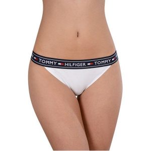 Tommy Hilfiger Figi Damskie Typu Bikini Whitered Uw0Uw00726 -100 (Rozmiar L). Figi marki TOMMY HILFIGER. W wyprzedaży za 89,00 zł.