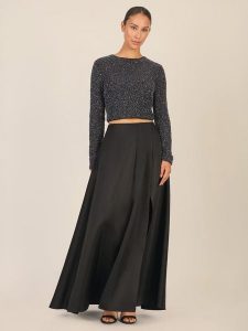 APART Spódnica w kolorze czarnym rozmiar: 36. Czarne spódnice Apart, bez wzorów, maxi. Za 295,99 zł.