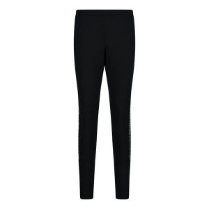 Damskie legginsy CMP. Czarne legginsy CMP, bez wzorów, z materiału. Za 188,00 zł.