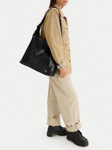 G-Star Raw Torebka C-LDA8559 Czarny. Czarne torebki klasyczne G-Star Raw, bez wzorów, z materiału, bez dodatków. Za 229,99 zł.