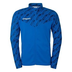 Kurtka z dresu Uhlsport Progressive 28 Poly. Czarne kurtki Uhlsport, bez wzorów, z dresówki, bez kaptura. Za 168,50 zł.