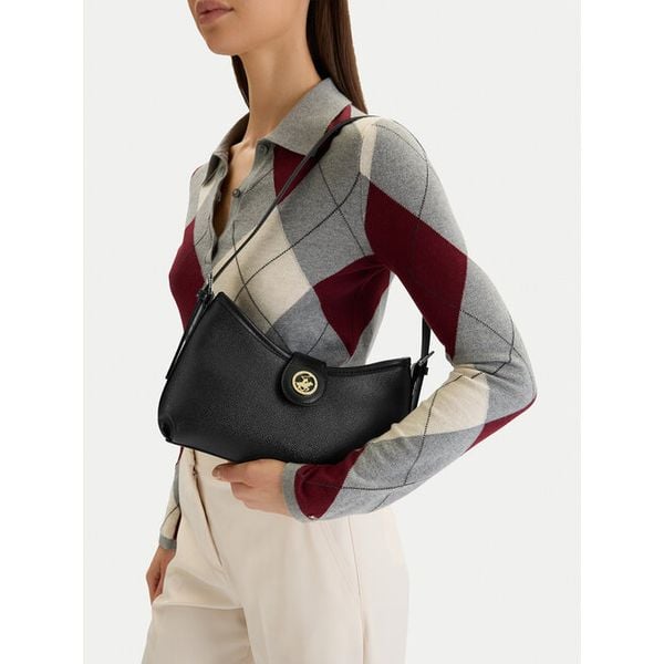 Torebka Beverly Hills Polo Club. Czarne torebki klasyczne Beverly Hills Polo Club, bez wzorów, bez dodatków. Za 229,99 zł.