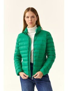 TATUUM Kurtka pikowana w kolorze zielonym rozmiar: 36. Zielone kurtki Tatuum, bez wzorów, bez kaptura. Za 228,38 zł.