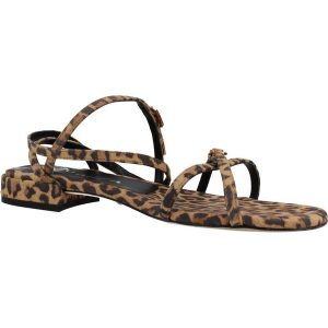 Sandały UNISA CHISUN LKD Nadruk zwierzęcy. Brązowe buty trekkingowe Unisa, ze skóry, bez zapięcia. Za 437,99 zł.