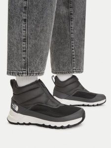 The North Face Śniegowce Progressive Zip II Wp NF0A5LWFCIH1 Szary. Szare buty zimowe The North Face, bez obcasa, bez zapięcia. Za 479,99 zł.