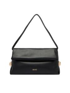 Liu Jo Torebka AA6097 E0958 Czarny. Czarne torebki klasyczne Liu Jo, bez wzorów, ze skóry, bez dodatków. Za 599,99 zł.