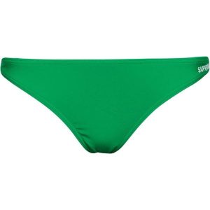 Dół od bikini Superdry Code Essential Bikini Brief. Zielone bikini Superdry, bez wzorów, z elastanu. W wyprzedaży za 76,00 zł.