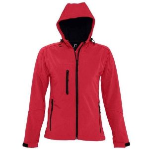 Kurtka Damska Replay Soft Shell. Czerwone kurtki SOL'S, s, bez wzorów, bez kaptura. Za 281,99 zł.
