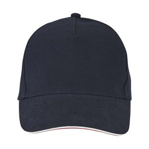 Czapka Z Daszkiem Longchamp Contrast. Niebieskie czapki SOL'S, bez wzorów. Za 37,99 zł.