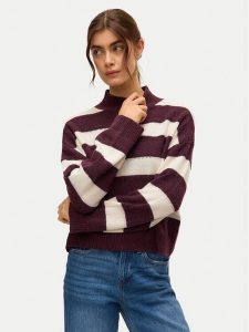 Vero Moda Sweter Inez 10331538 Fioletowy Regular Fit. Fioletowe swetry klasyczne Vero Moda, m, z syntetyku, bez kołnierzyka. Za 159,99 zł.