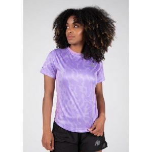 Raleigh Koszulka ilac. Fioletowe bluzki GORILLA WEAR, xl, bez wzorów, sportowe, bez kołnierzyka, bez ramiączek. Za 161,00 zł.