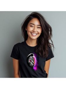 WOOOP Koszulka "Infinity" w kolorze czarnym rozmiar: XXL. Czarne bluzki Wooop, xxl, bez wzorów, bez kołnierzyka, bez ramiączek. Za 56,99 zł.