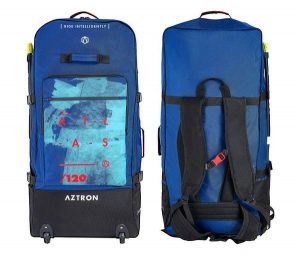 Plecak/torba na kółkach na sup kajak Aztron Altas Roller Bag 120l. Niebieskie plecaki AZTRON. Za 429,00 zł.