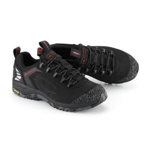 Buty trekkingowe niskie unisex Alpine Pro Spidere Vibram. Zielone buty trekkingowe Alpine Pro, bez zapięcia. W wyprzedaży za 549,00 zł.