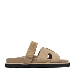 Klapki GINO ROSSI. Brązowe klapki Gino Rossi, bez wzorów, bez obcasa. Za 179,99 zł.